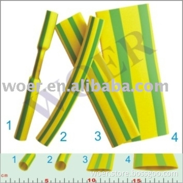 Yellow / Green Heat Shrinkable Tube